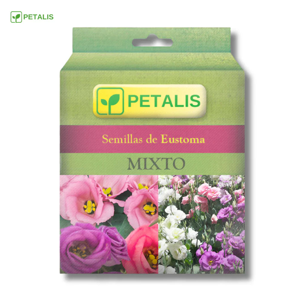 SEMILLAS ORGÁNICAS FLORALES DE EUSTOMA - PETALIS™ (400 SEMILLAS)